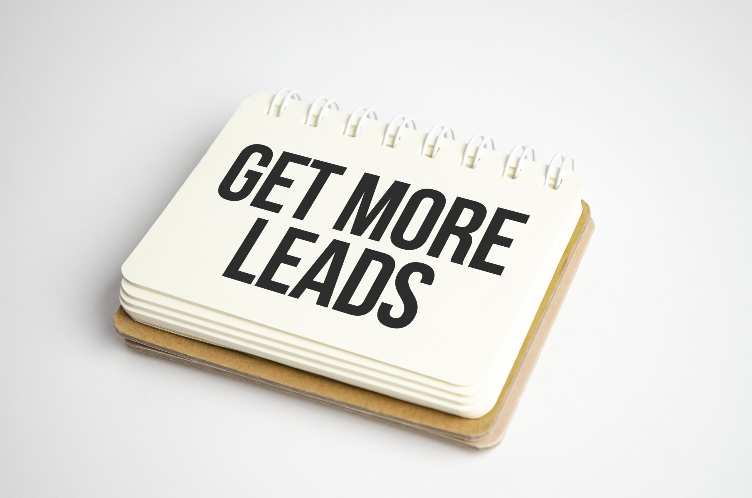 get more leads text as memo on notebook